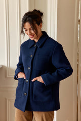 Manteau marine - Nita