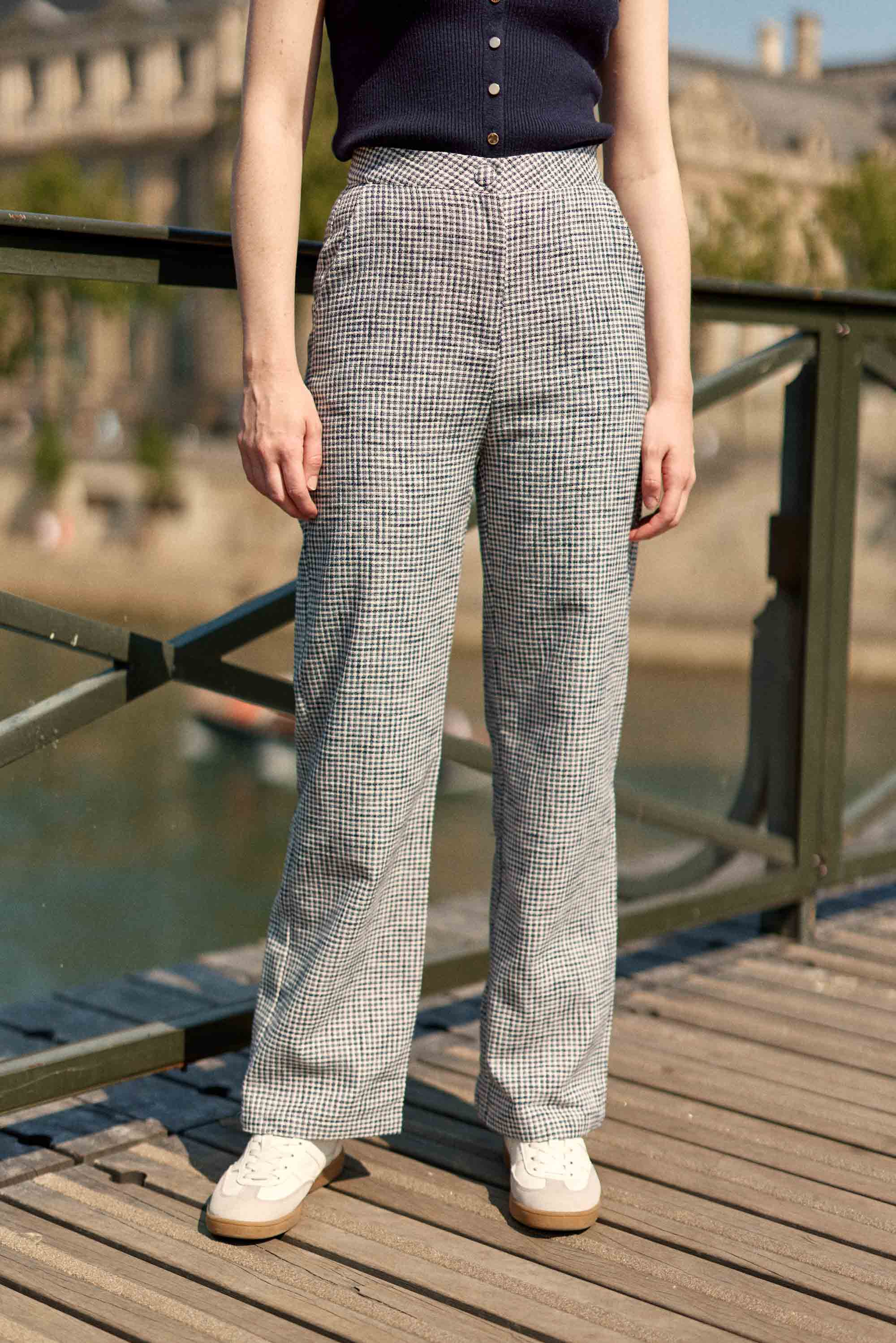 Pantalon vichy  - Palmo