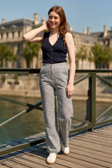 Pantalon vichy  - Palmo