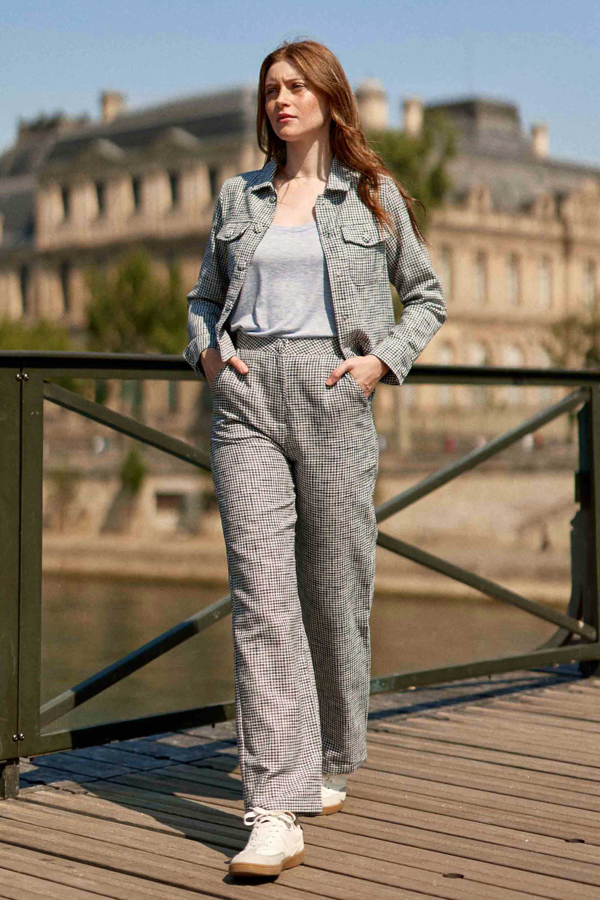 Pantalon vichy  - Palmo