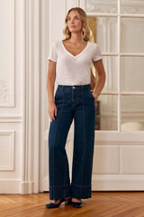 Jean droit brut - Paola