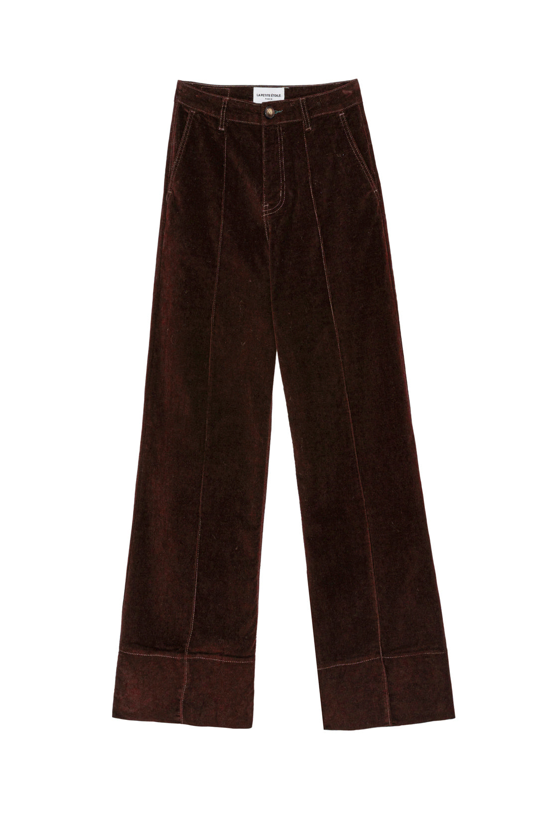 Pantalon velours marron - Paola