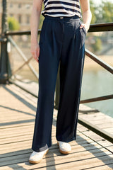 Pantalon droit marine - Paolo