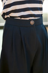 Pantalon droit marine - Paolo