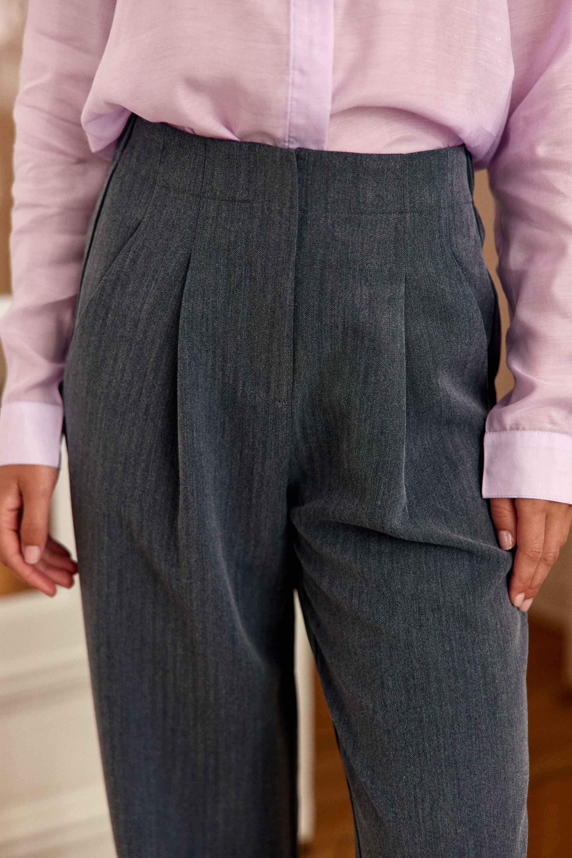 Pantalon gris - Pely