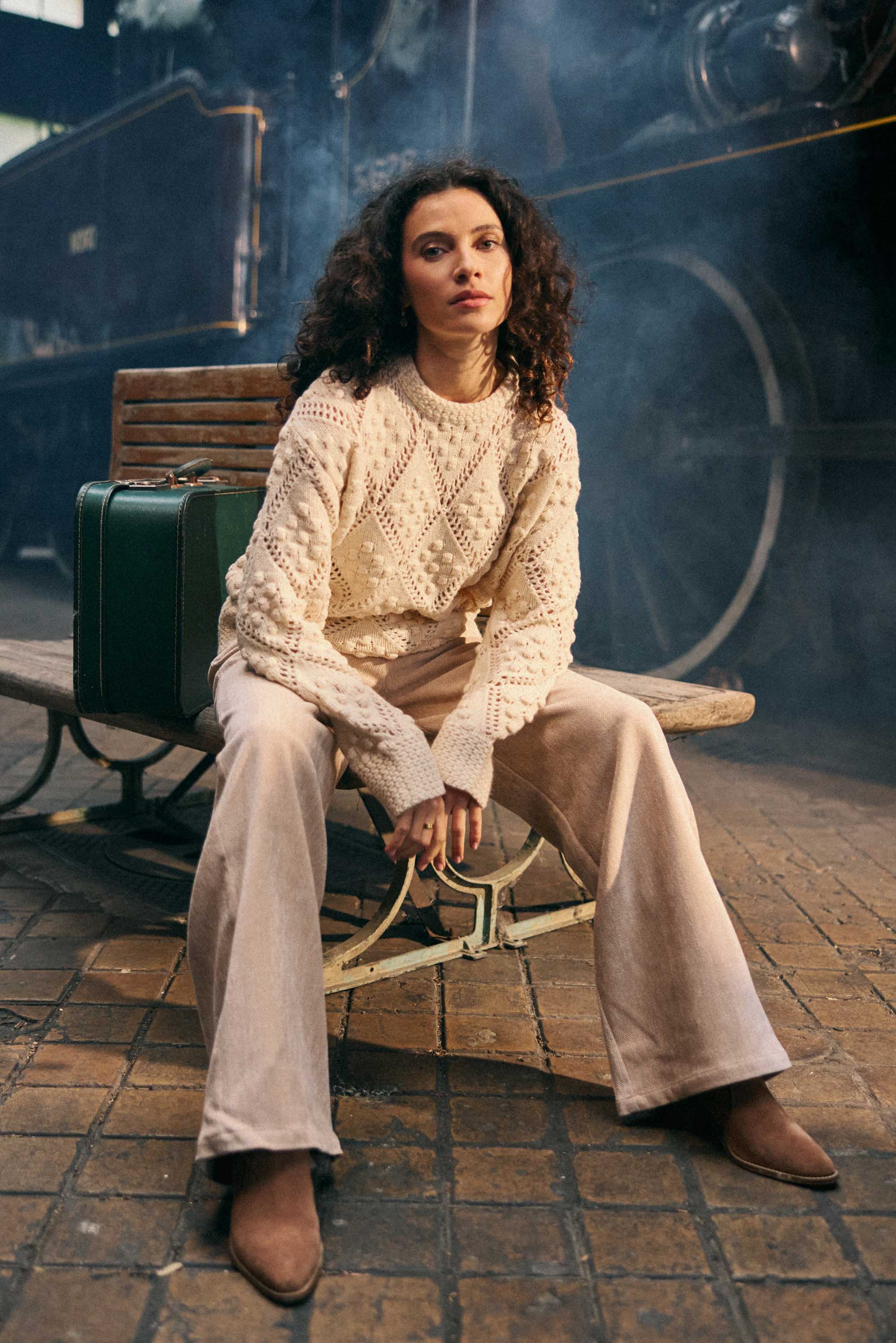 Pantalon beige - Phelyn