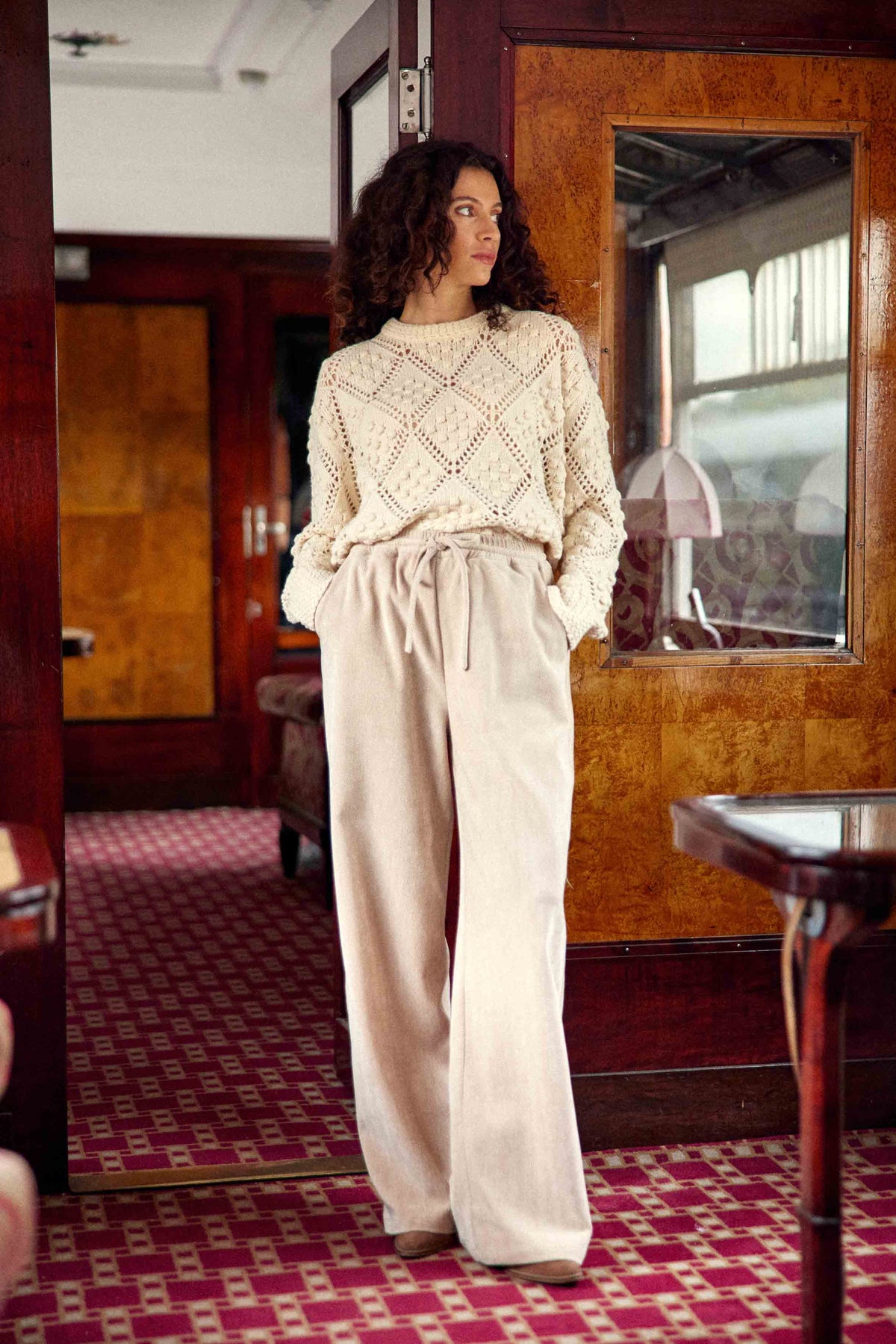 Pantalon beige - Phelyn