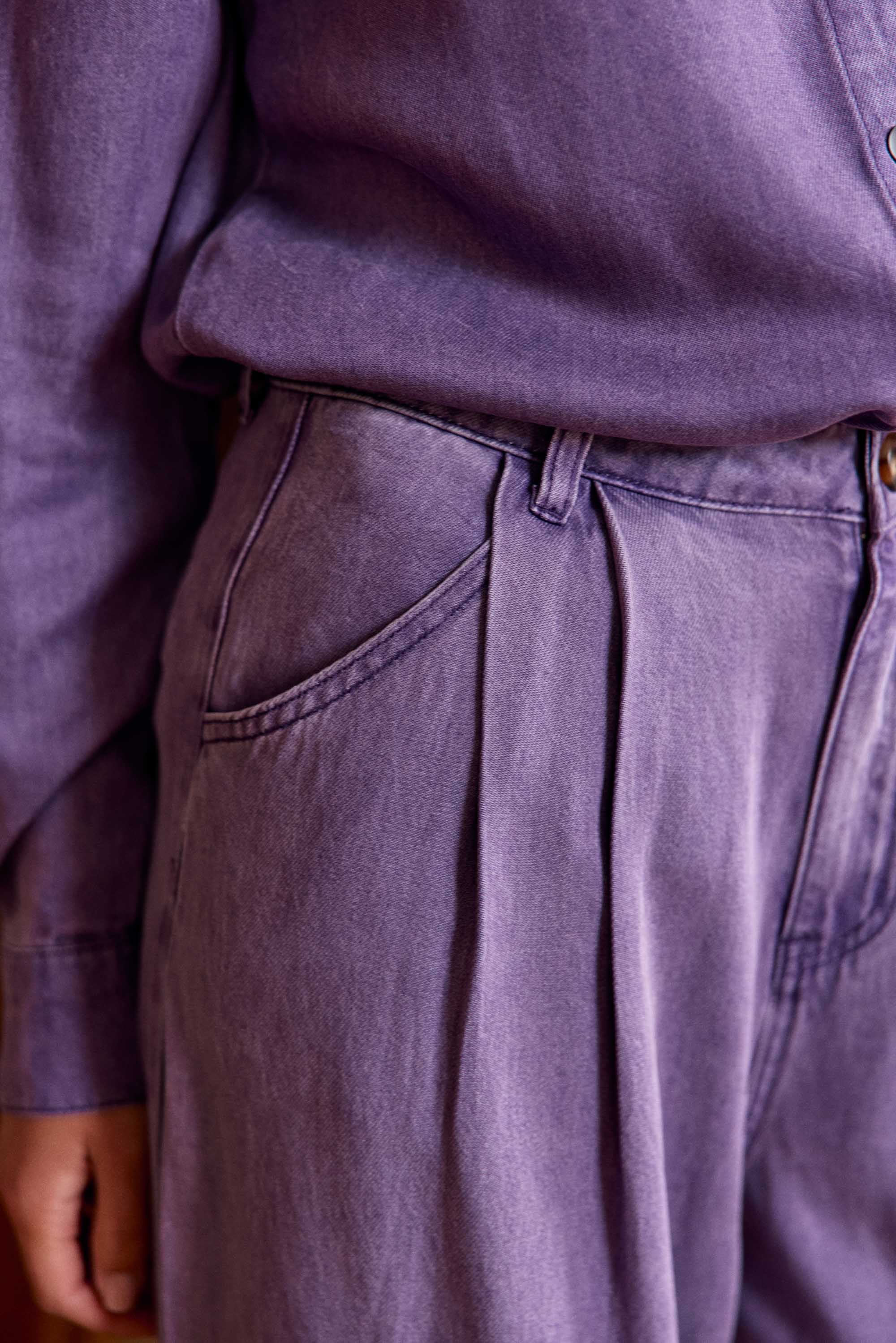 Pantalon parme - Presley