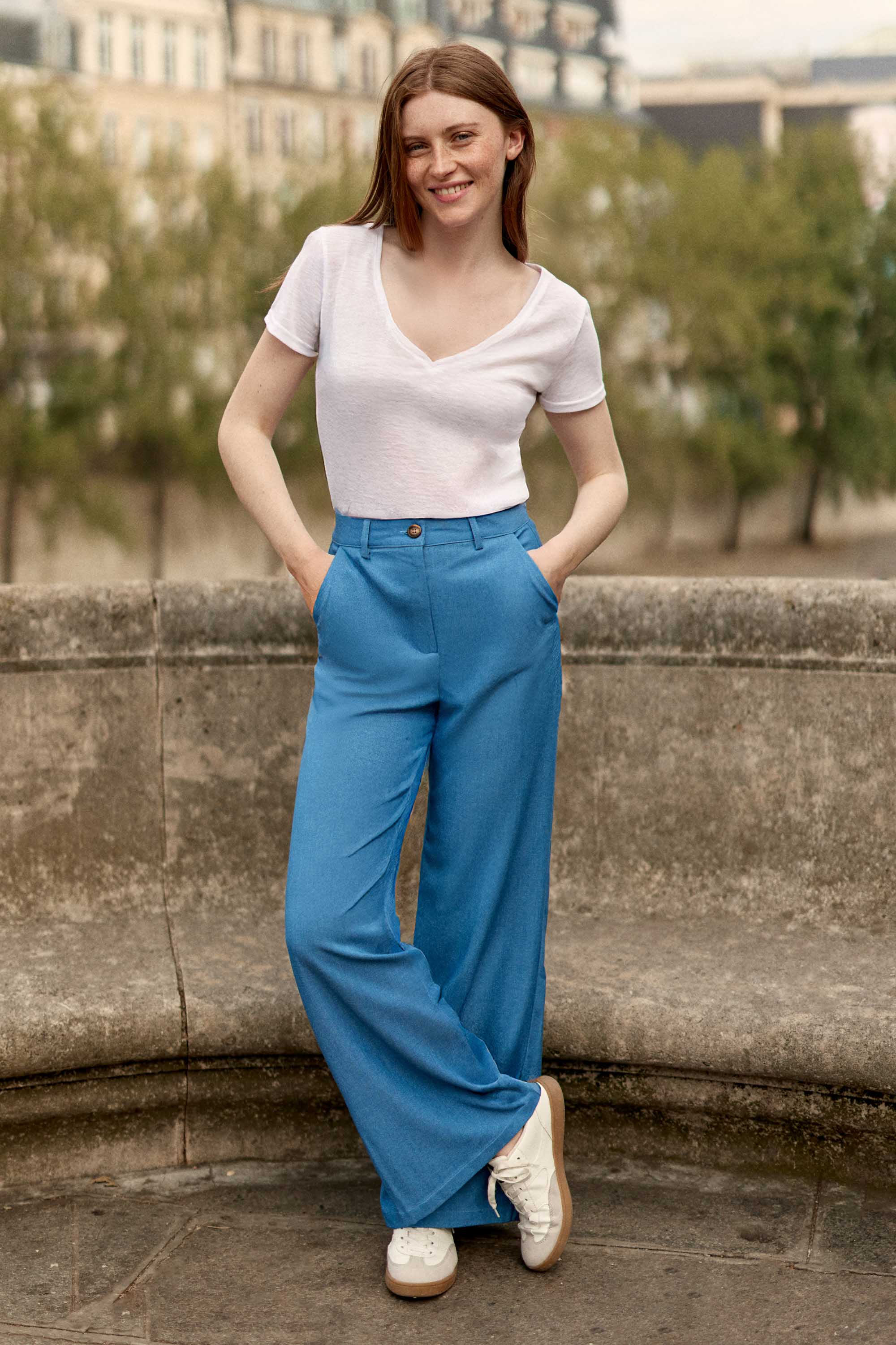 Pantalon bleu - Pross