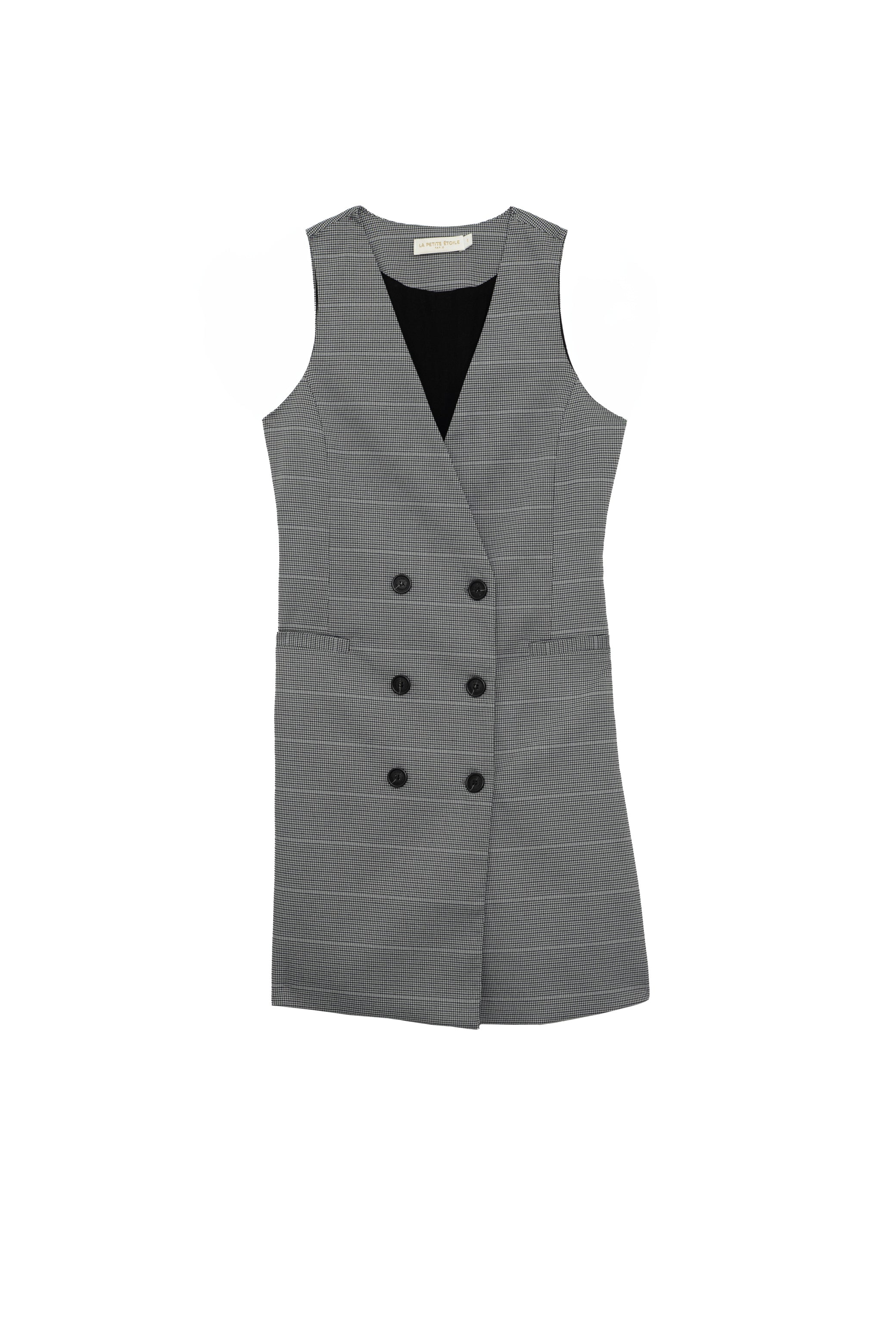 Robe courte grise - Raisy