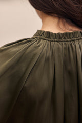 Robe midi kaki - Renan