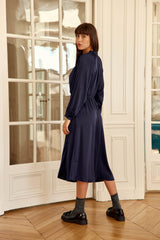Robe midi marine - Renan