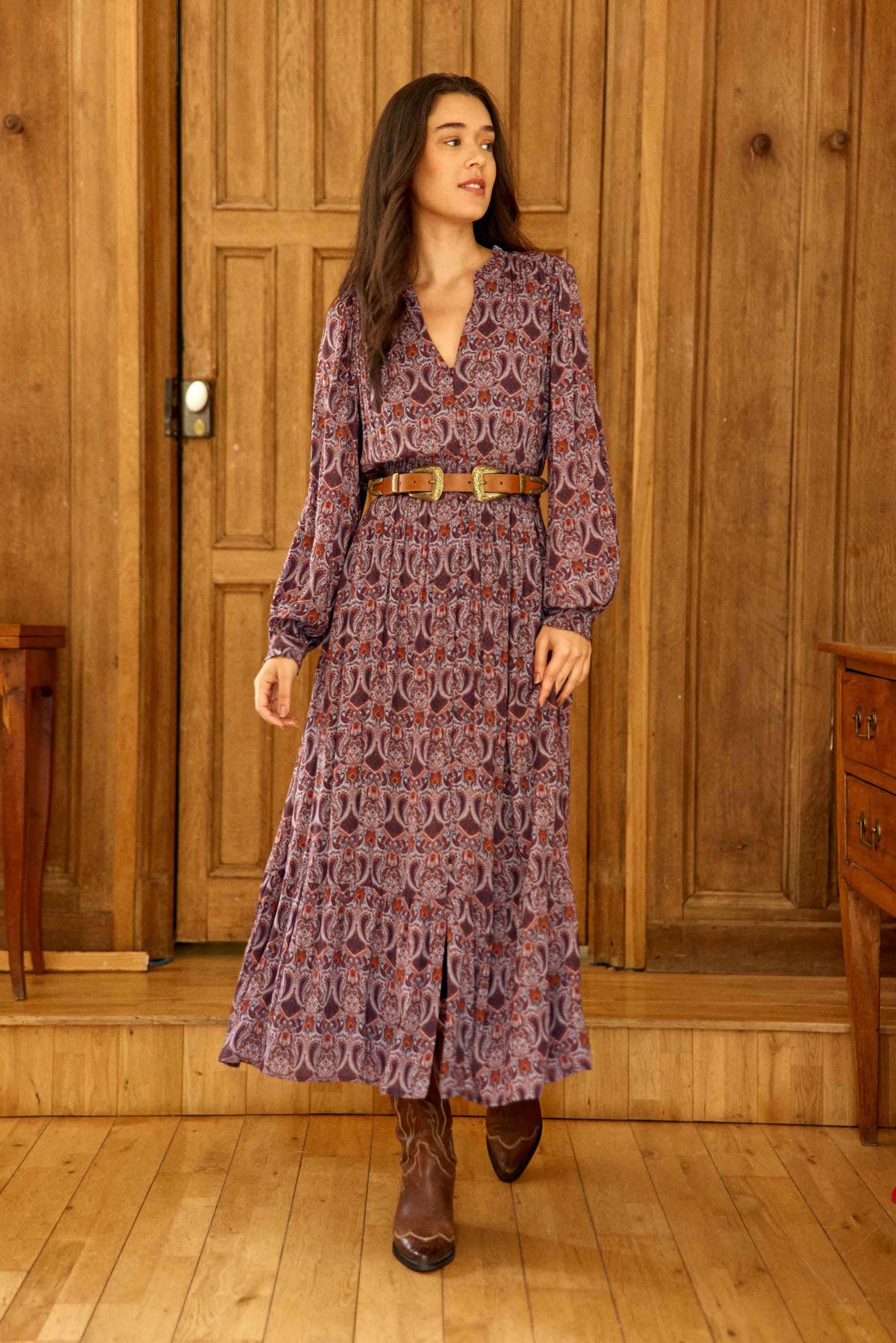 Robe cachemire - Rhea