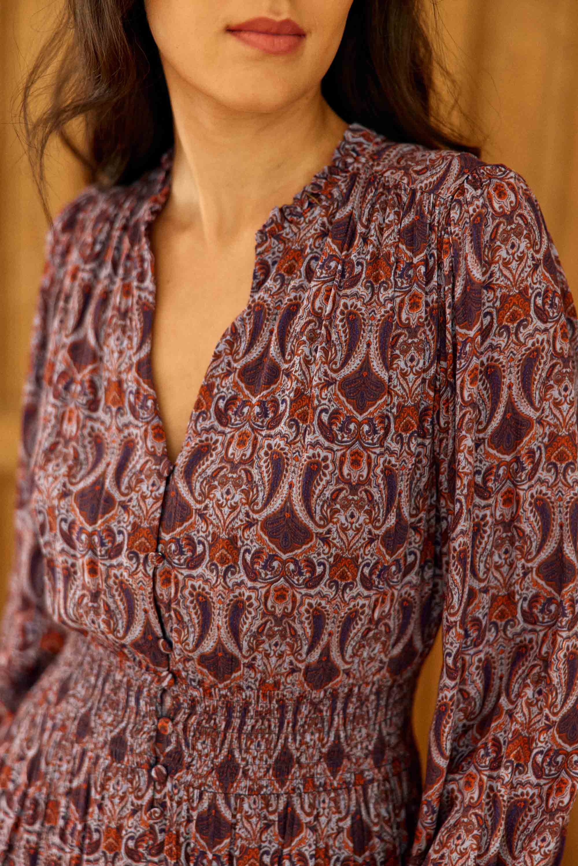 Robe cachemire - Rhea