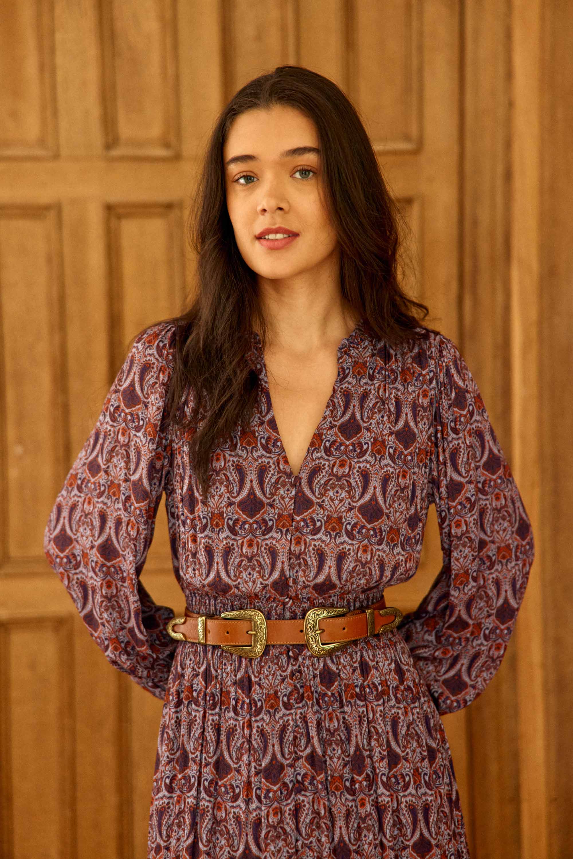 Robe cachemire - Rhea