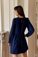 Robe courte marine - Riel