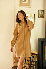 Robe beige - Riya