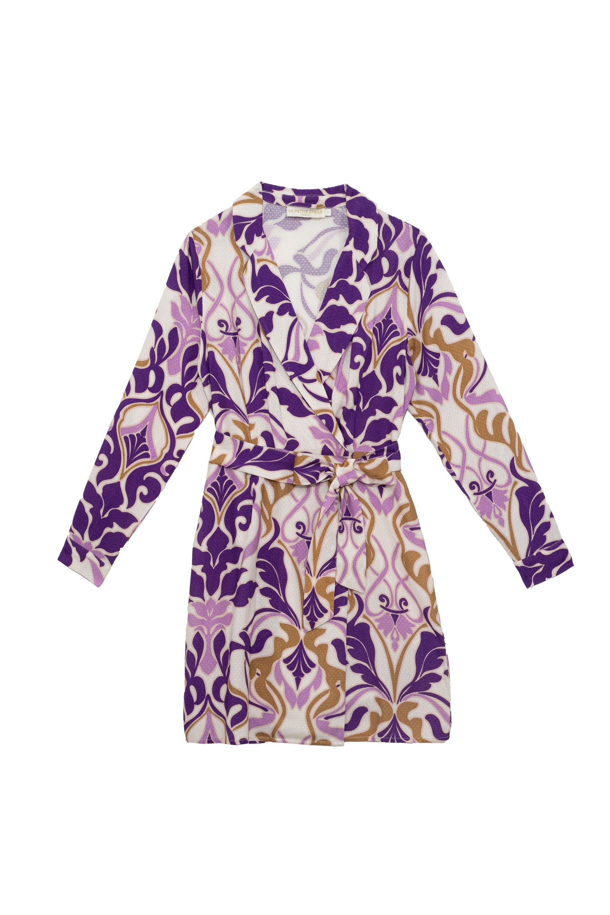 Robe courte violette - Romia