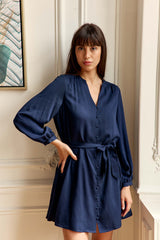 Robe courte marine - Ruyan