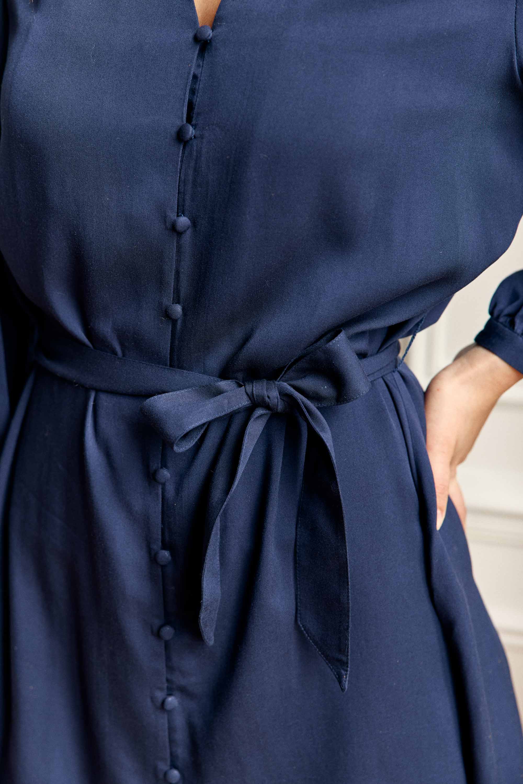 Robe courte marine - Ruyan