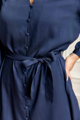 Robe courte marine - Ruyan