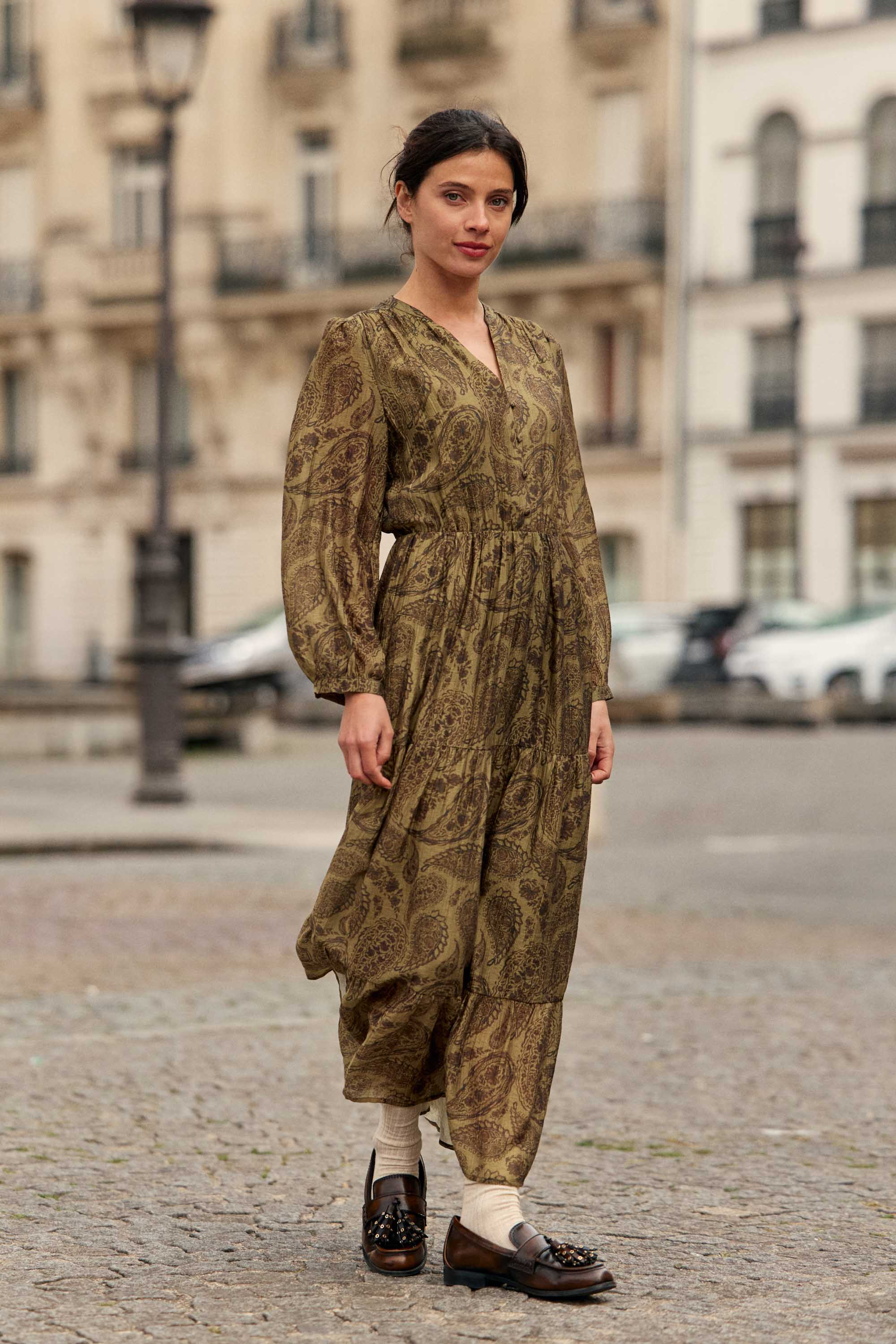 Robe longue cachemire - Ryma