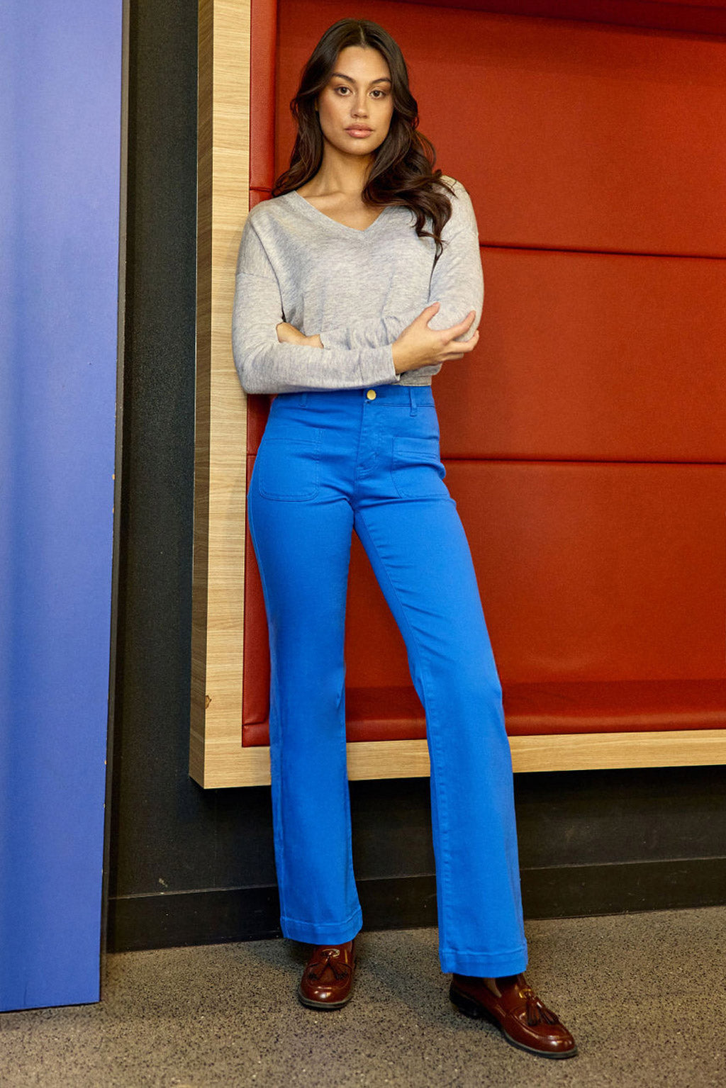 Jean flare bleu - Sonny