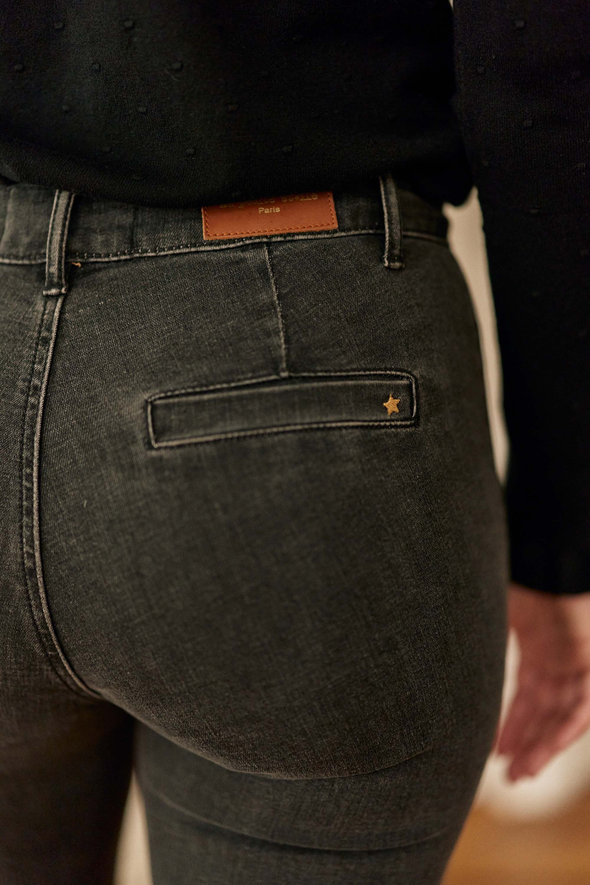 Jean flare gris - Sonny