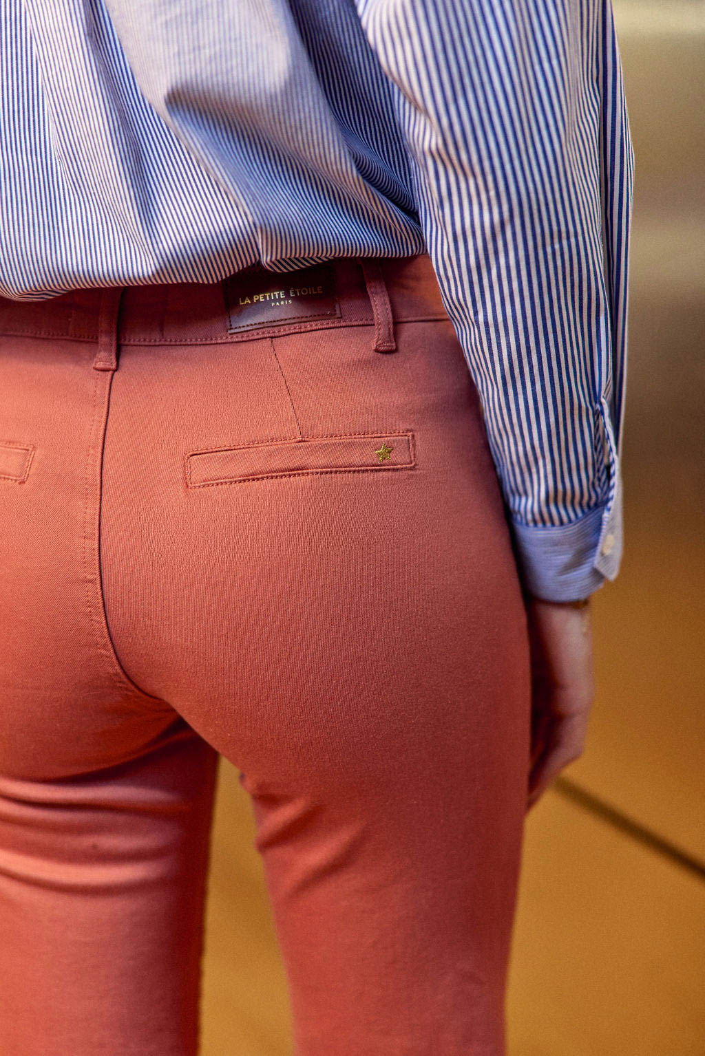 Jean flare vieux rose - Sonny