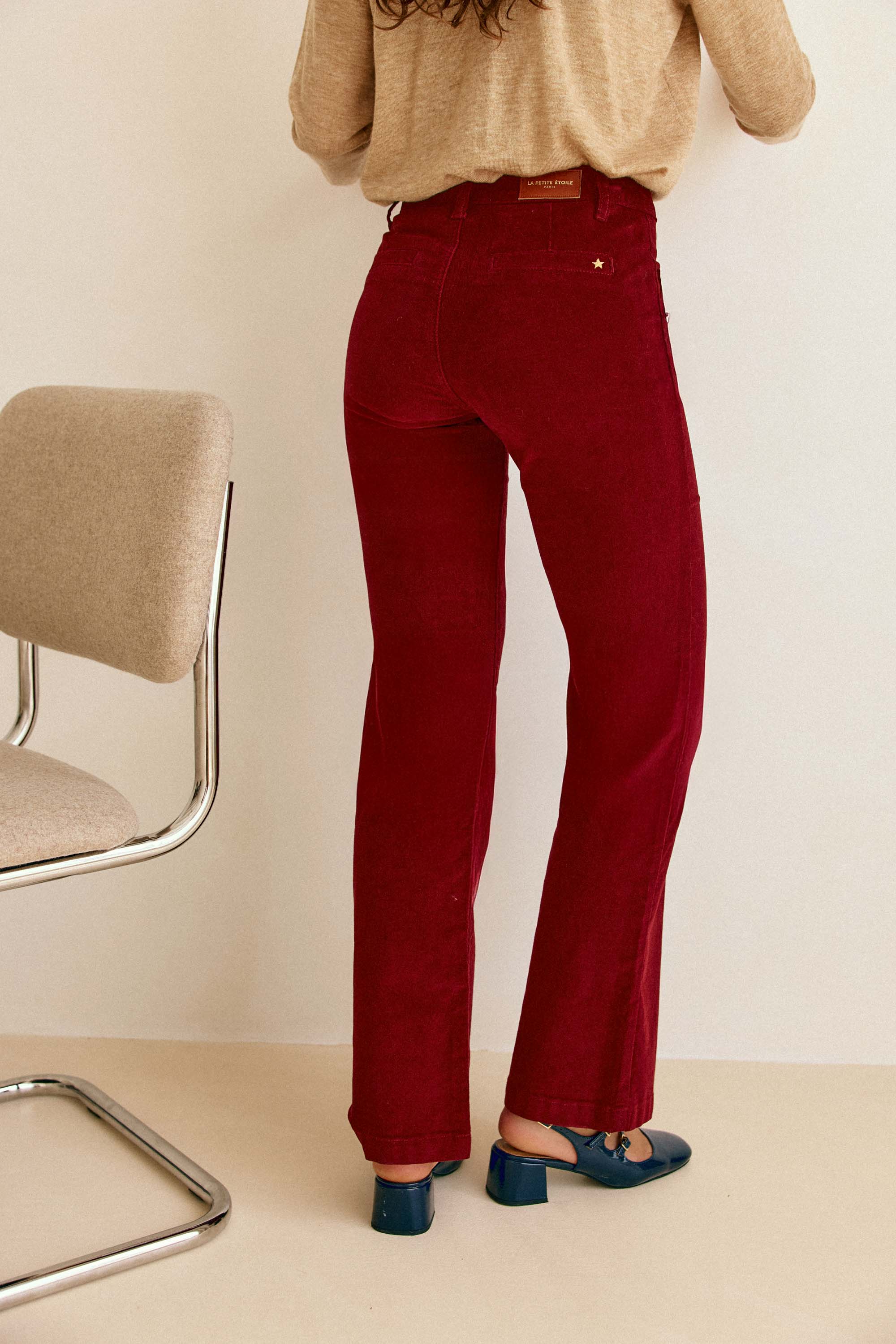 Pantalon bordeaux - Sonny