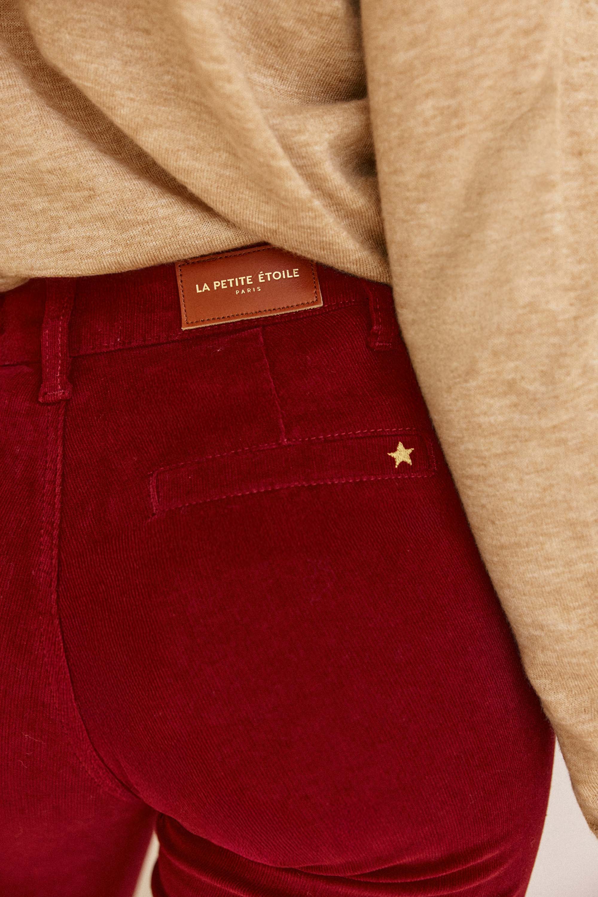 Pantalon bordeaux - Sonny