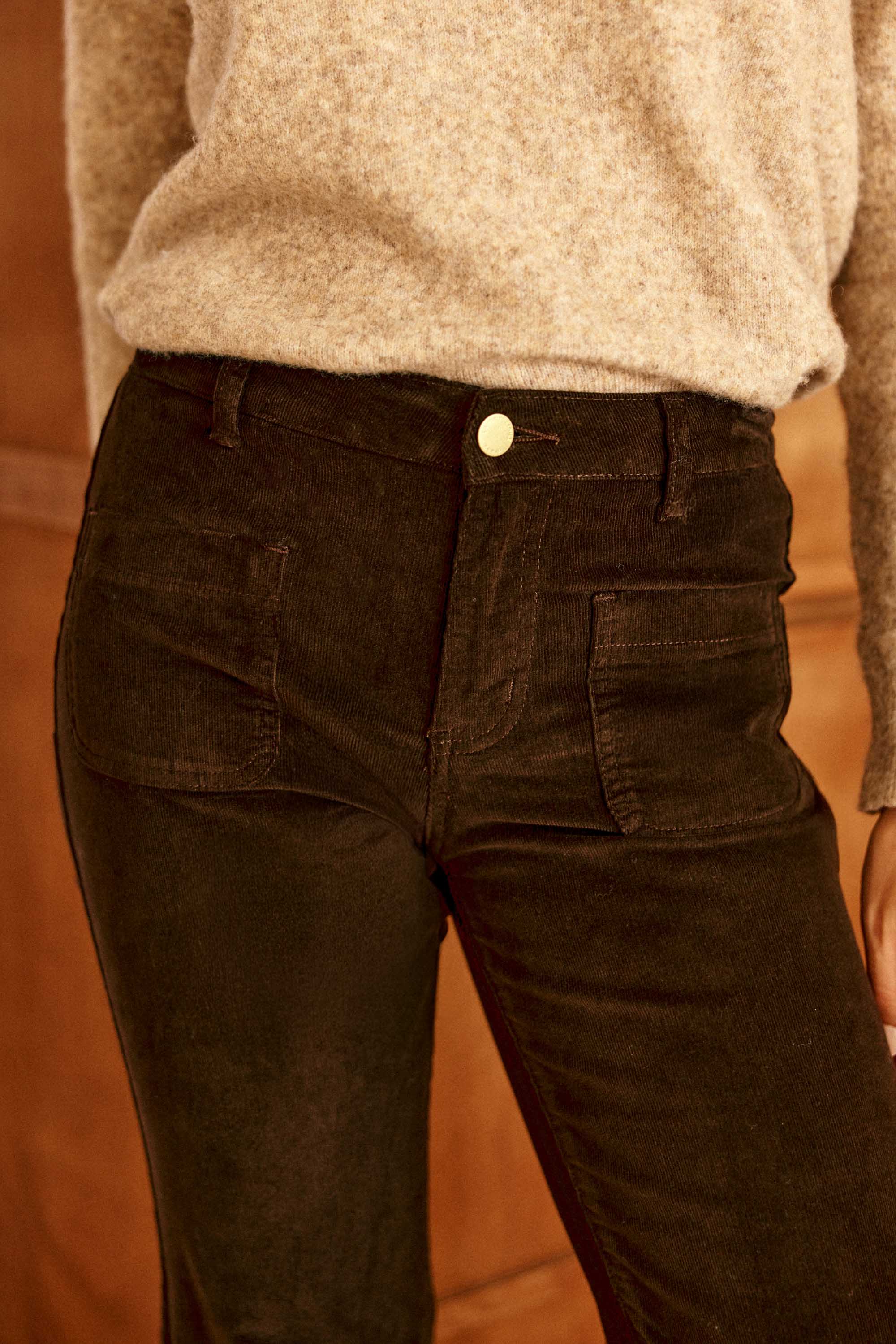 Pantalon marron - Sonny