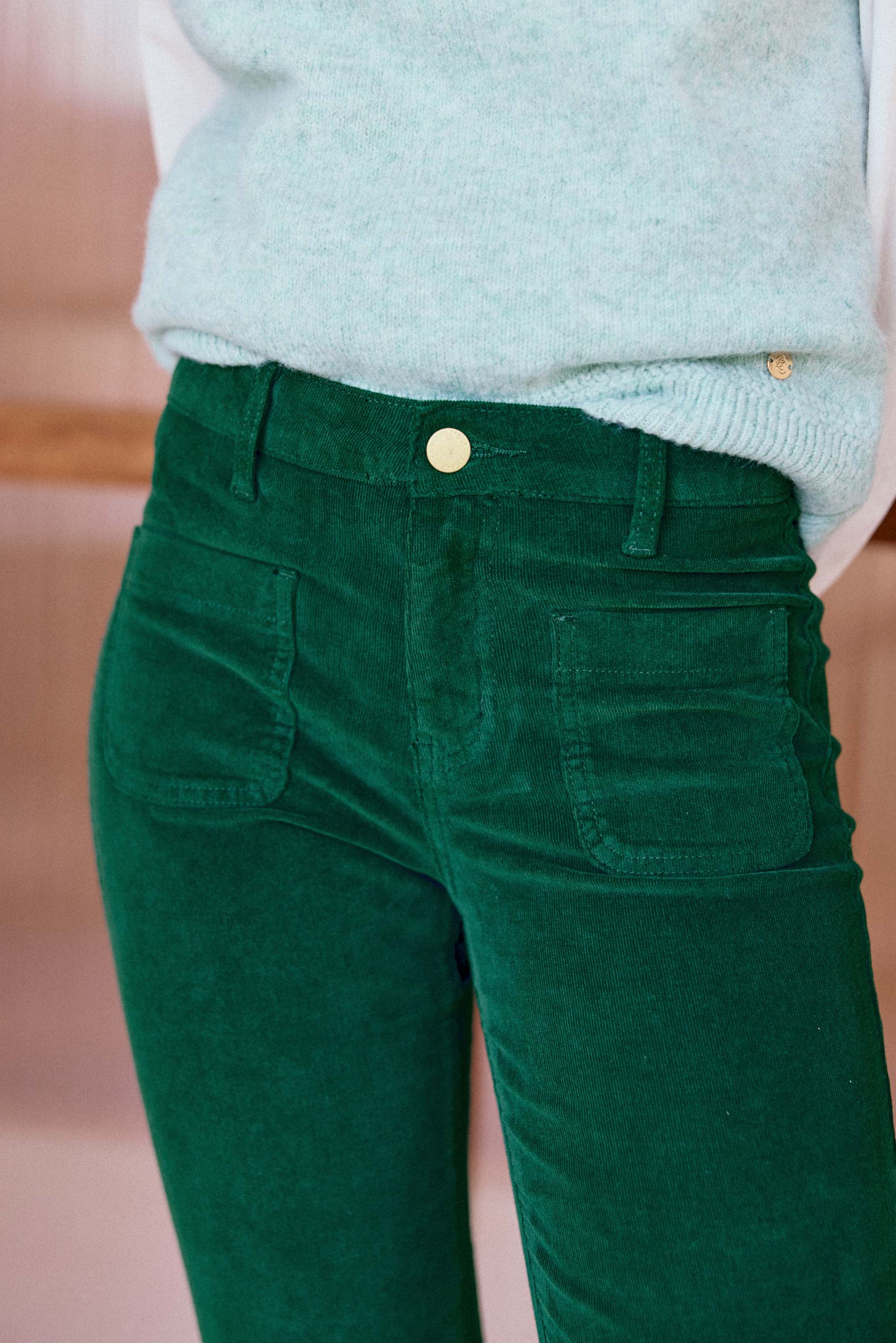 Pantalon vert anglais - Sonny