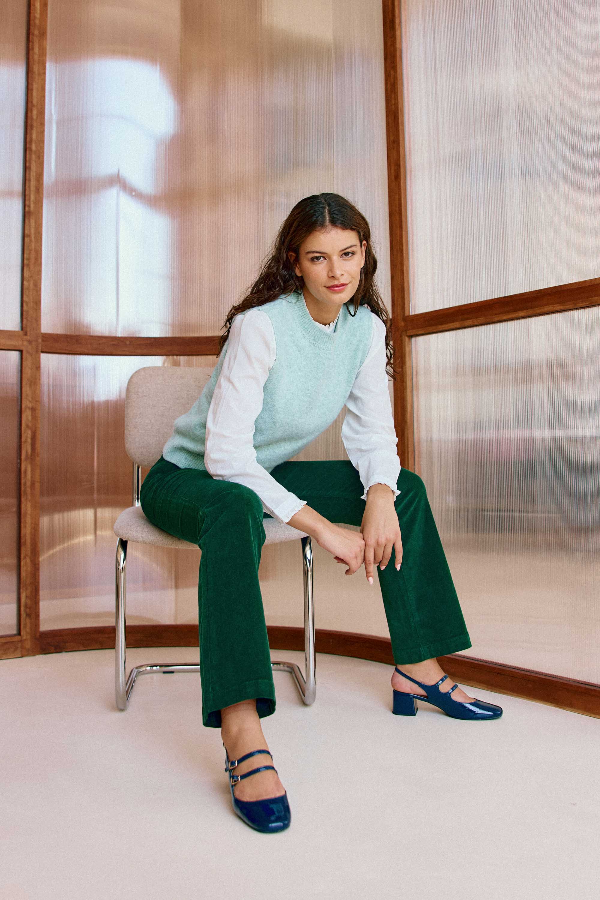 Pantalon vert anglais - Sonny