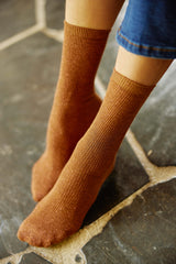 Chaussettes pailletées Sparkle - Bordeaux/Camel/Marine