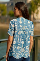 Top brodé - Thea