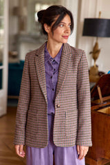 Veste pied de poule - Vaness