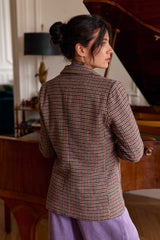 Veste pied de poule - Vaness