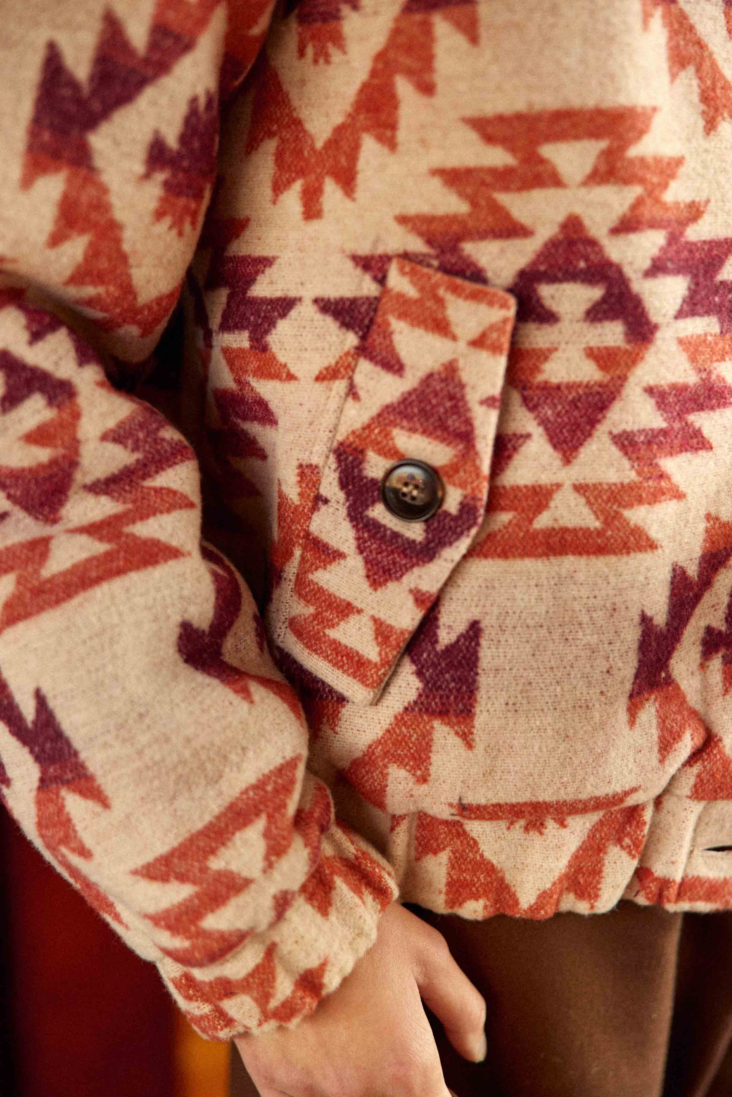 Blouson aztek - Velky