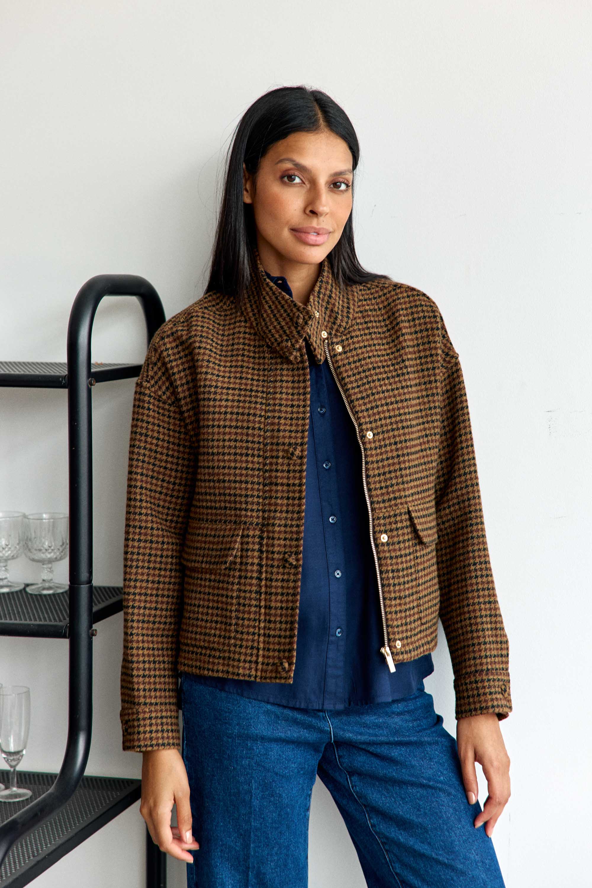 Veste pied de poule - Velma