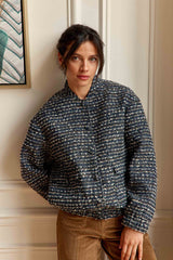 Veste teddy marine - Vesper