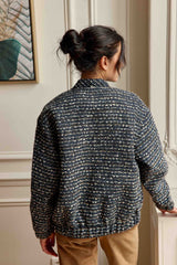 Veste teddy marine - Vesper