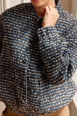 Veste teddy marine - Vesper