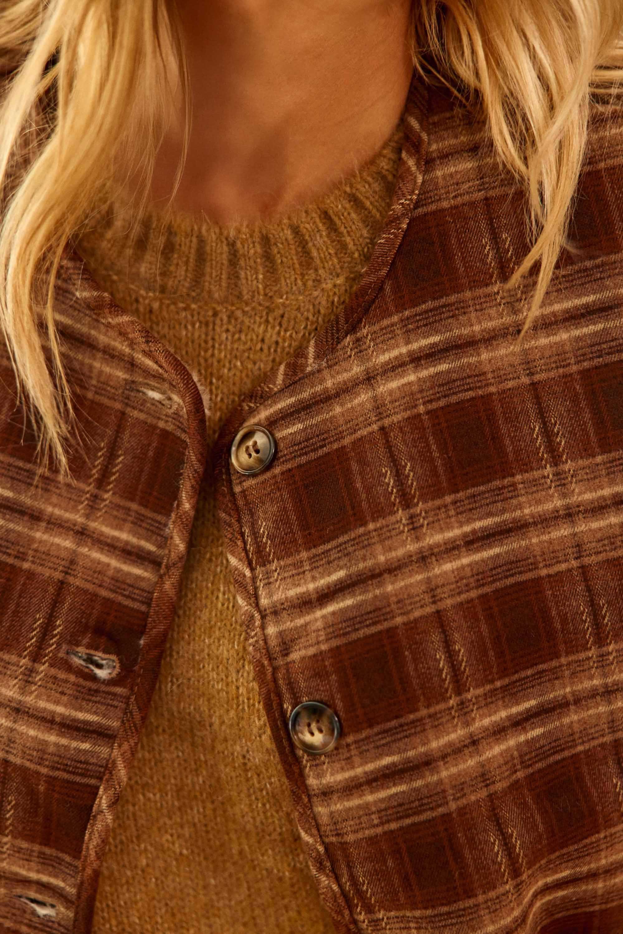 Veste marron - Vinka