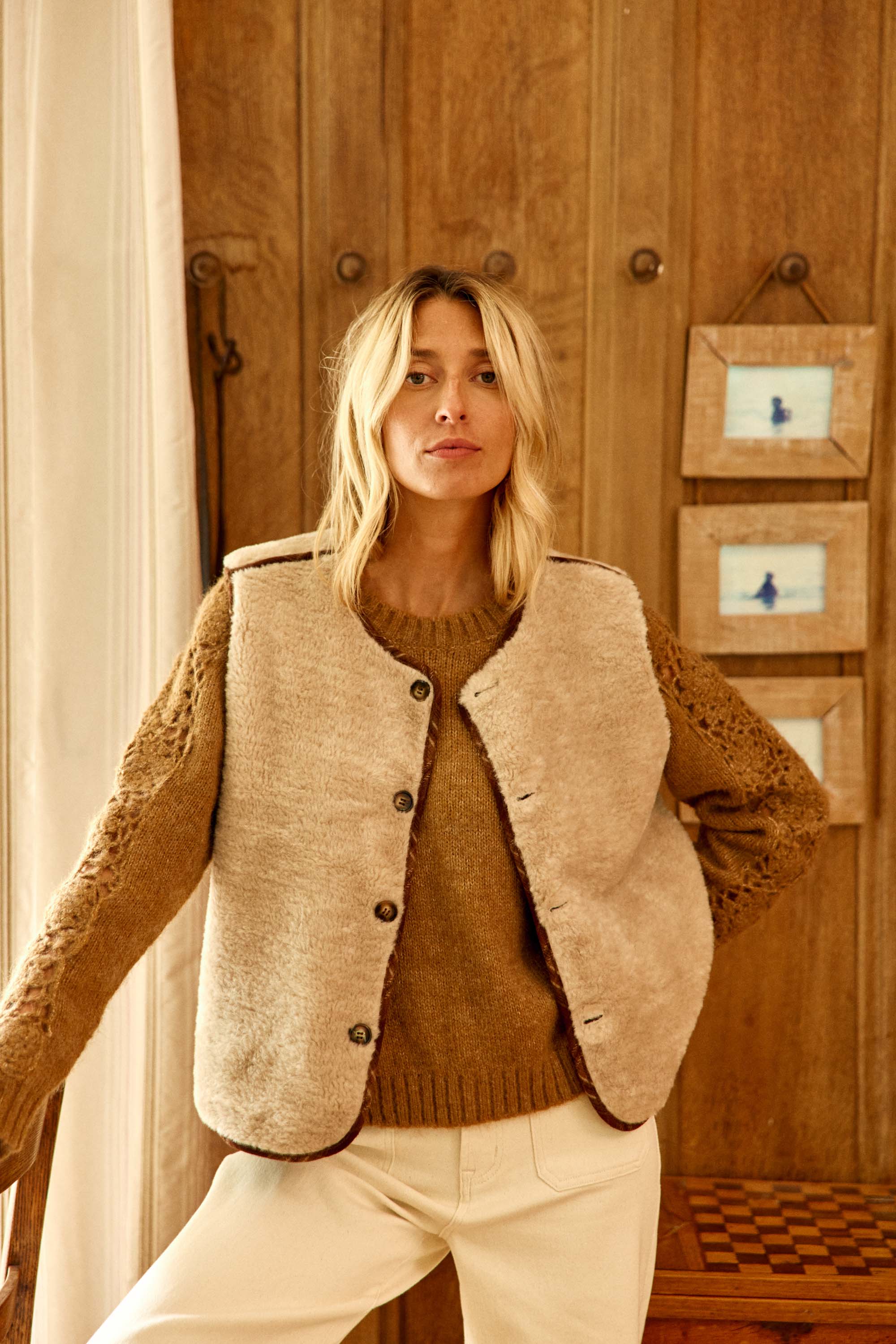 Veste marron - Vinka