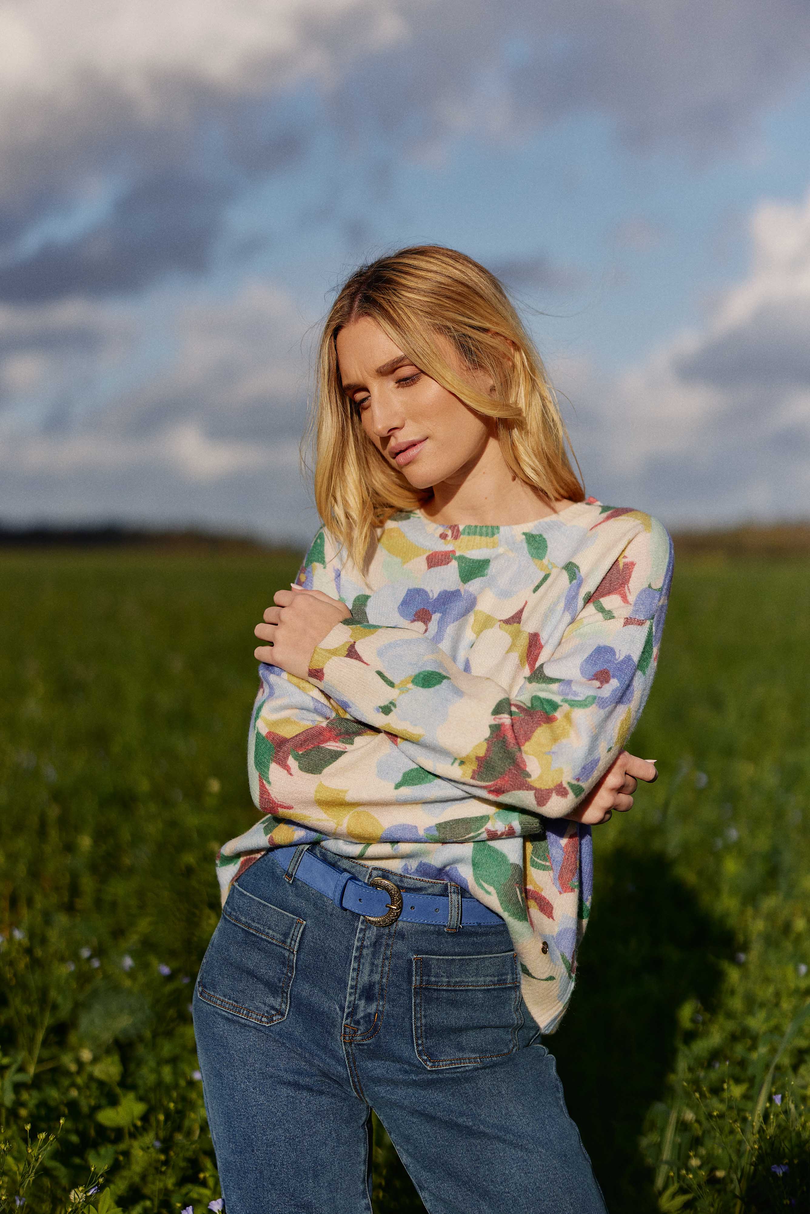 Ceinture bleue - Vivian