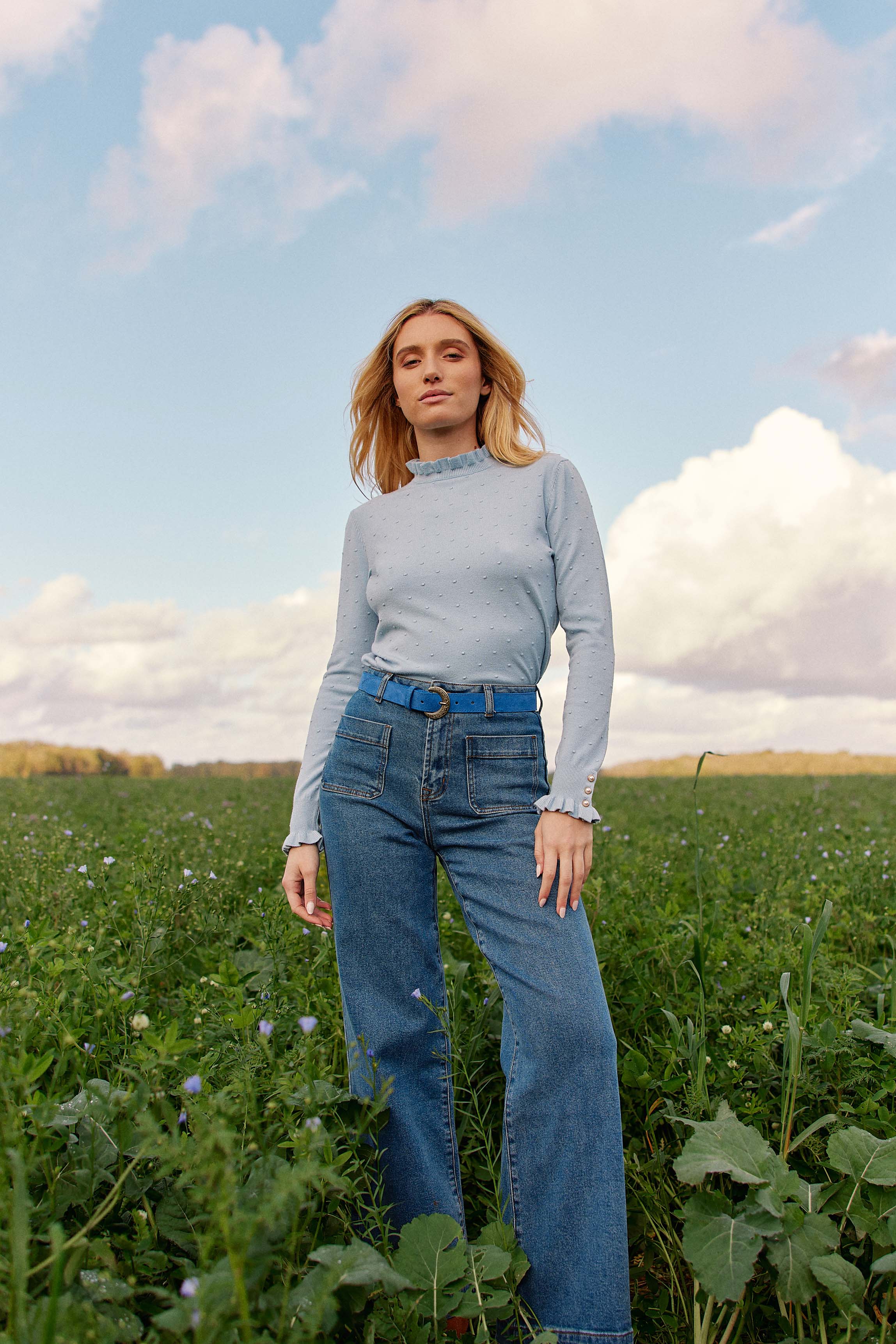 Ceinture bleue - Vivian