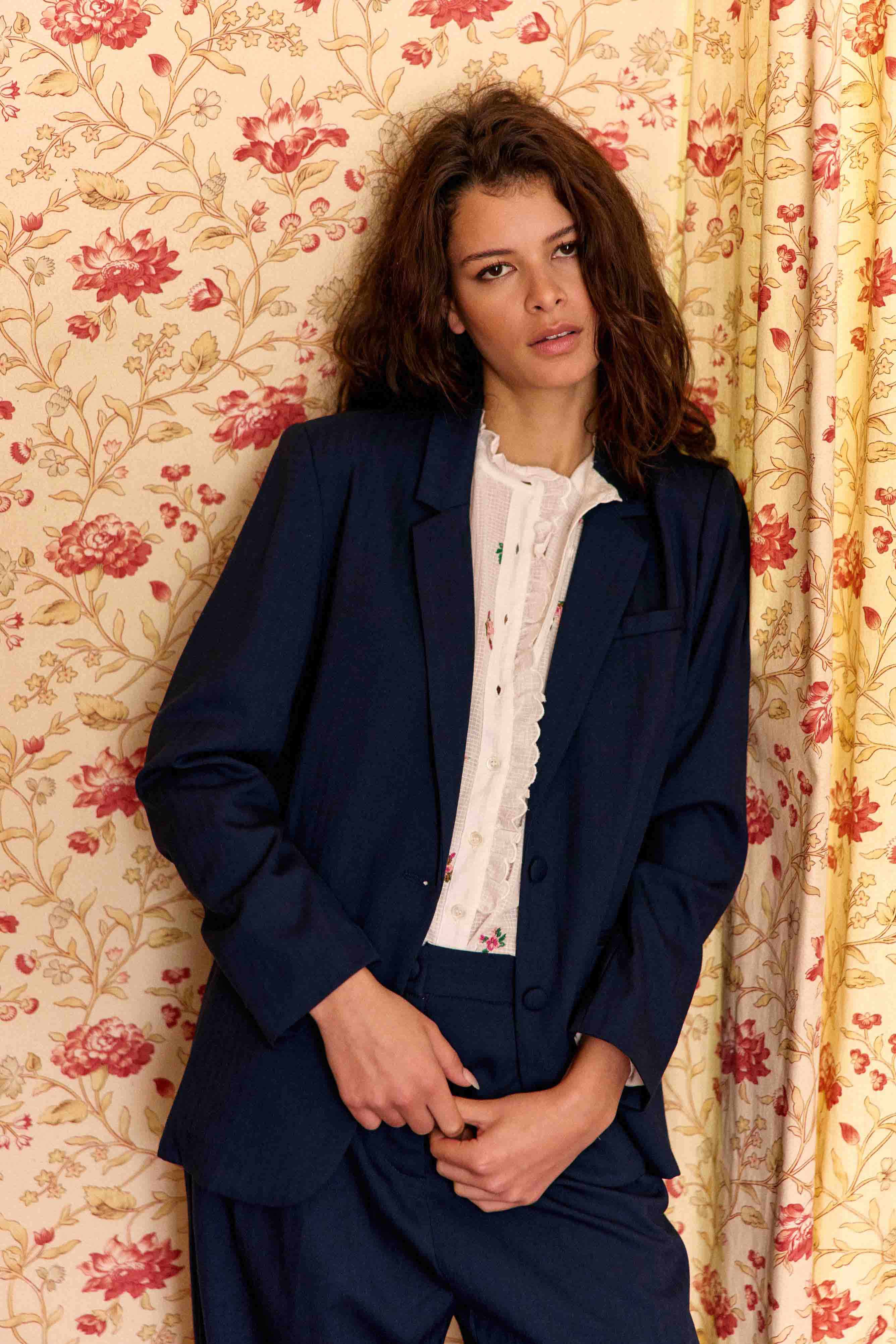 Veste de tailleur marine - Voliane