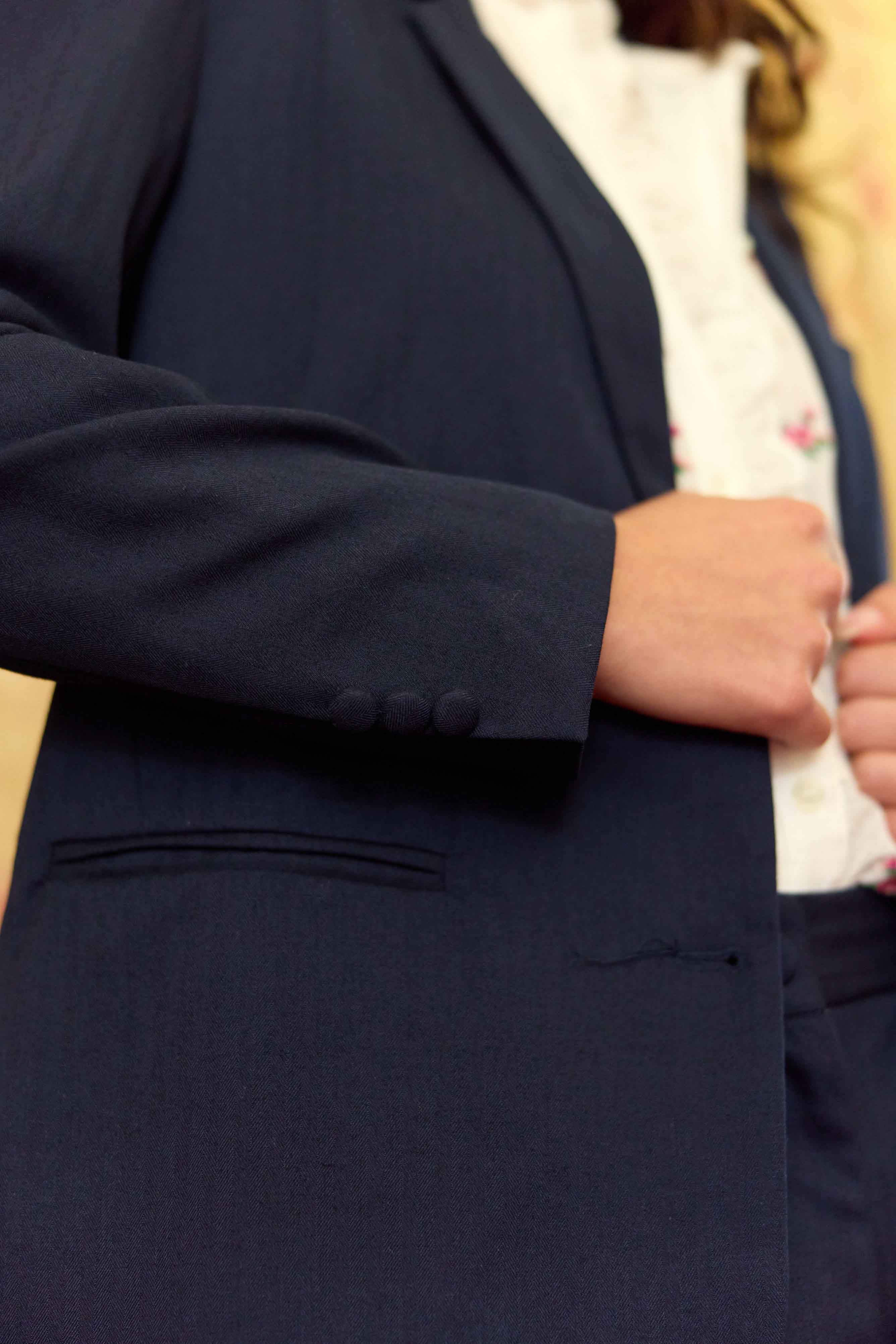 Veste de tailleur marine - Voliane
