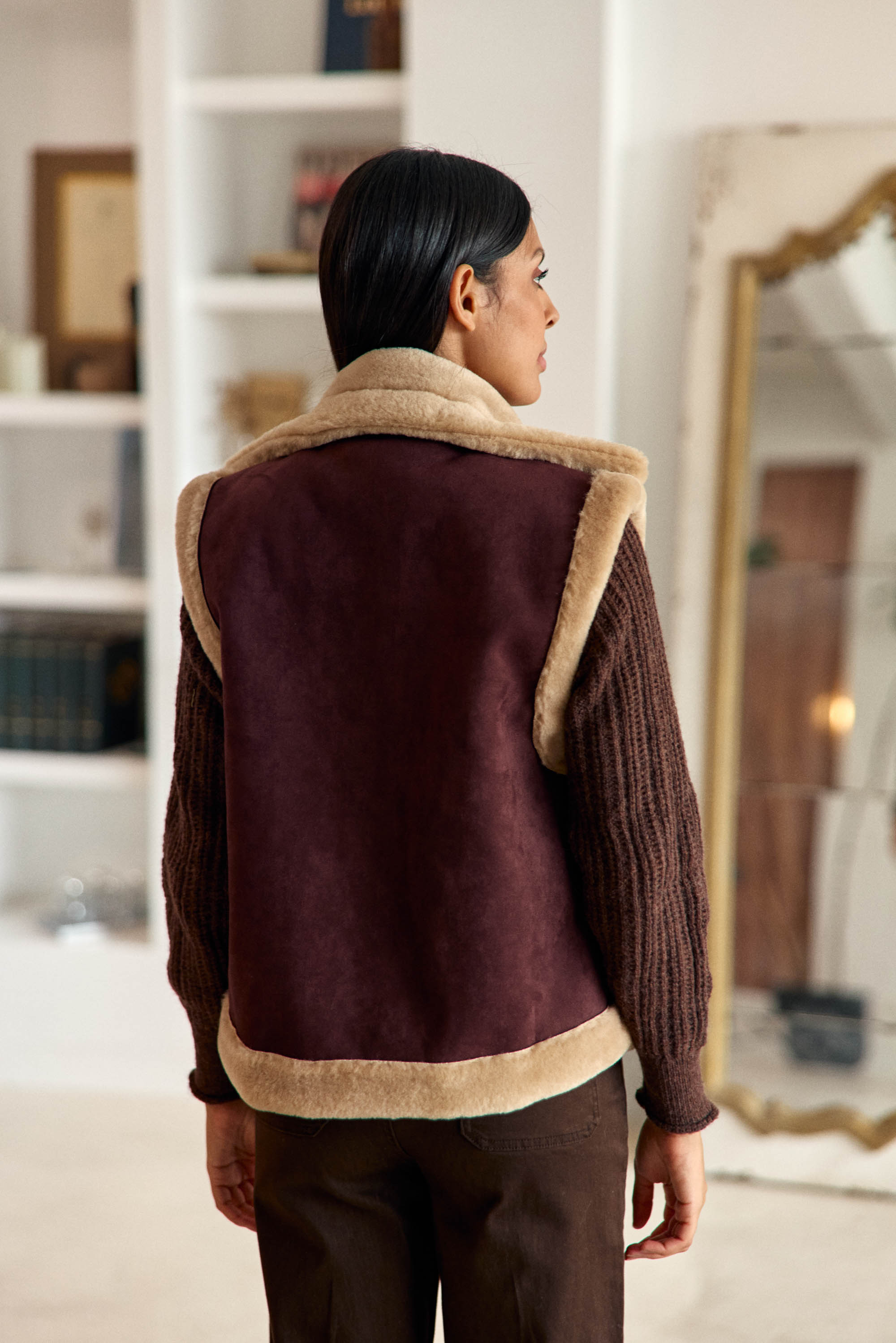 Veste bordeaux - Vonnie